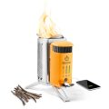 BIOLITE WOOD BURNING CAMPSTOVE WITH USB